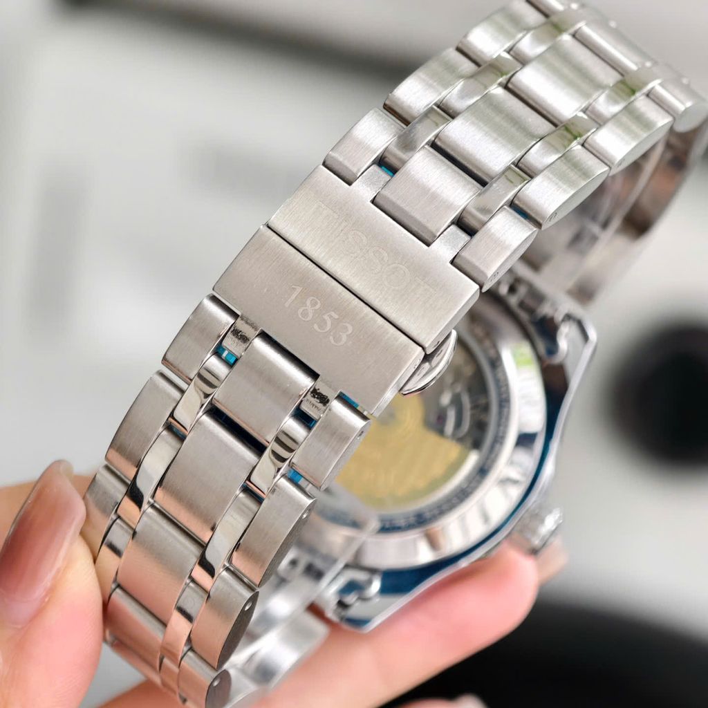 ⏰ ĐỒNG HỒ CƠ TIS.SOT (fake) DÂY ĐÚC ĐẶC – CHẠY FULL KIM, CÓ LỊCH NGÀY VÀ ĐÊM, KIỂU DÁNG ĐẸP - Ảnh 10