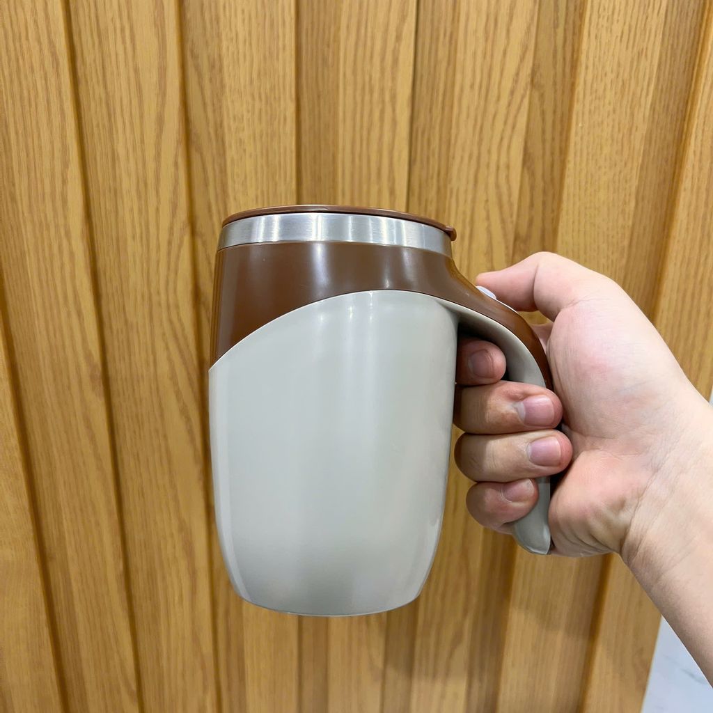 (thanh lý) Cốc Tự Khuấy Pha Cà Phê Thông Minh Bằng Từ Tính giao màu ngẫu nhiên (không kèm pin) - Ảnh 2