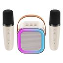 (THANH LÝ ) Loa Bluetooth Karaoke Mini K12 Kèm 2 Micro Mini giao màu ngẫu nhiên - Ảnh 8