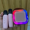 (THANH LÝ ) Loa Bluetooth Karaoke Mini K12 Kèm 2 Micro Mini giao màu ngẫu nhiên - Ảnh 10