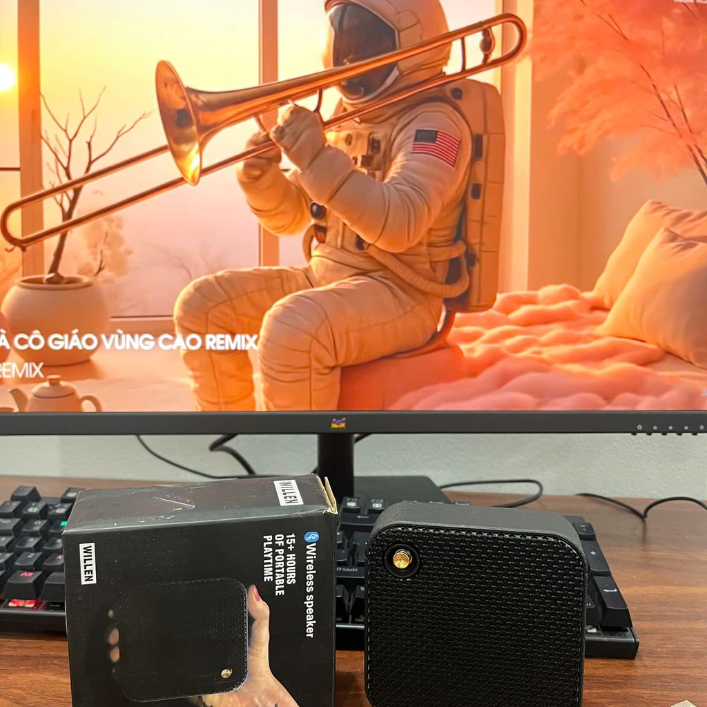 ( Thanh lý) Loa bluetooth mini WILLEN M9  - Ảnh 2