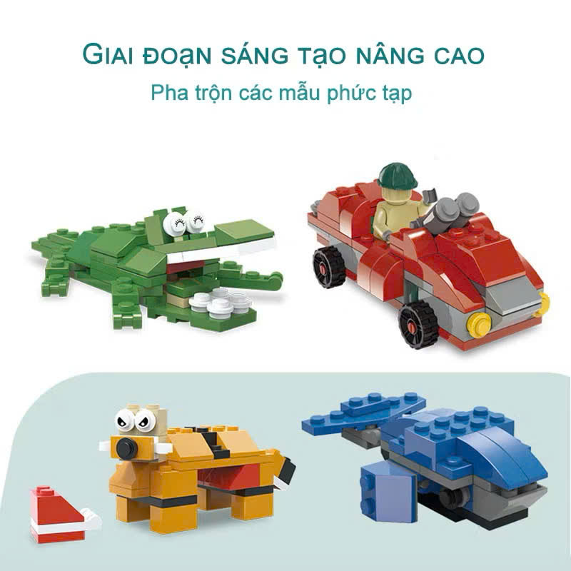 (Thanh Lý) Bộ Đồ Chơi Lắp Ráp 500pcs  Rèn Luyện Trí Thông Minh Dành Cho Bé, Đồ Chơi Cho Bé  - Ảnh 7