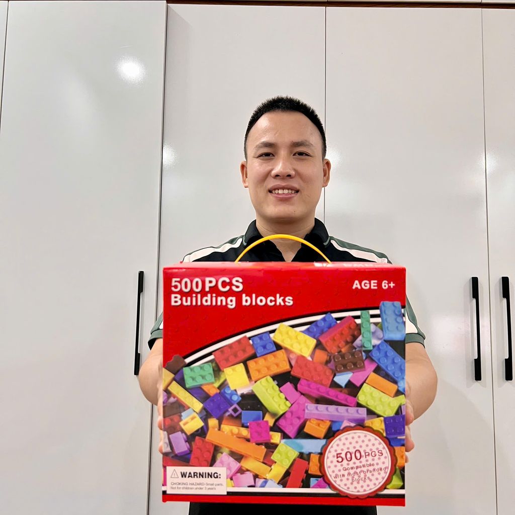 (Thanh Lý) Bộ Đồ Chơi Lắp Ráp 500pcs  Rèn Luyện Trí Thông Minh Dành Cho Bé, Đồ Chơi Cho Bé 