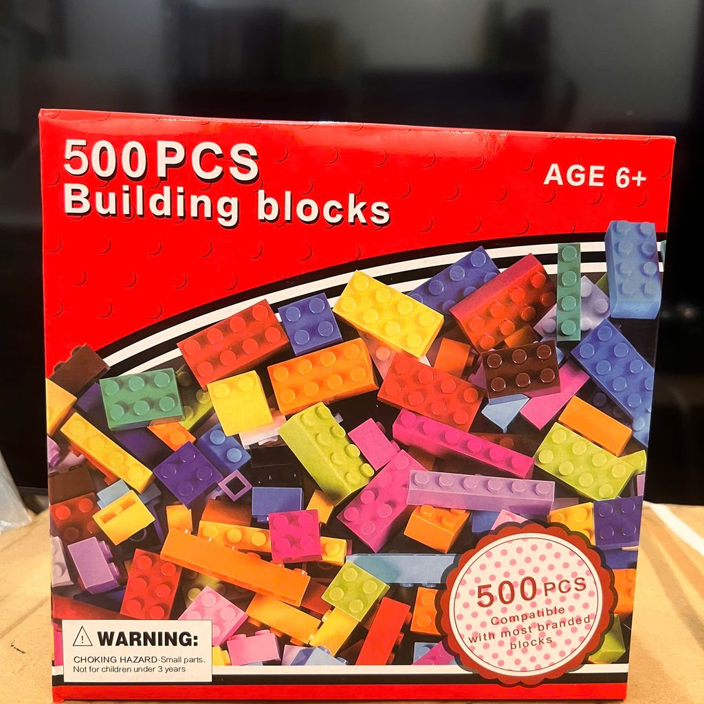 (Thanh Lý) Bộ Đồ Chơi Lắp Ráp 500pcs  Rèn Luyện Trí Thông Minh Dành Cho Bé, Đồ Chơi Cho Bé  - Ảnh 10