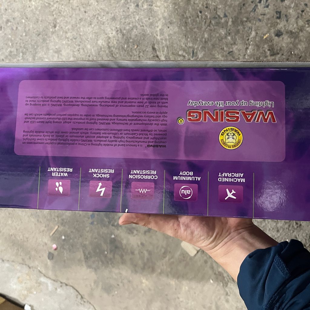 đèn pin Đèn Wasing  siêu sáng - Ảnh 2