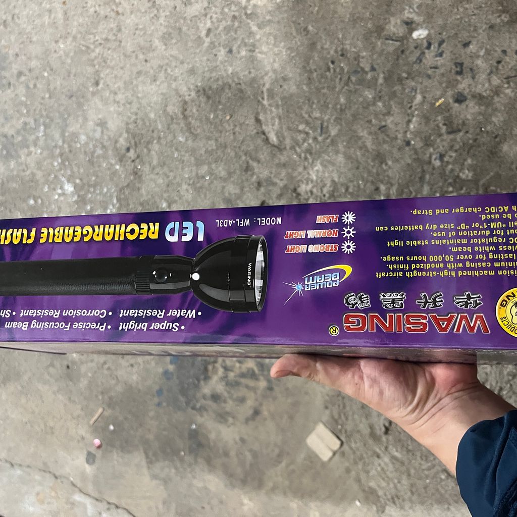 đèn pin Đèn Wasing  siêu sáng - Ảnh 4