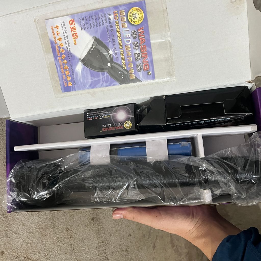 đèn pin Đèn Wasing  siêu sáng - Ảnh 5