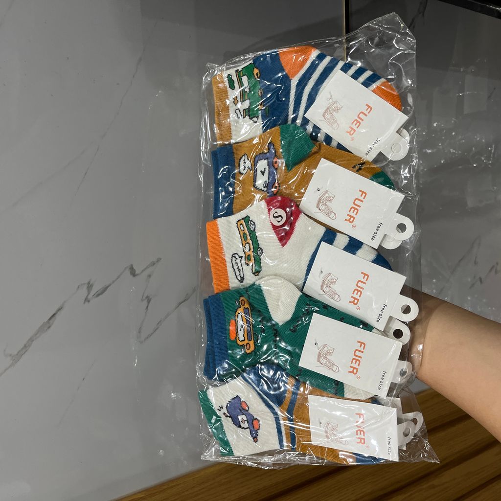 Tất siêu nhân và tất màu đẹp cho bé trai và bé gái cho bé 1-4t - Ảnh 2