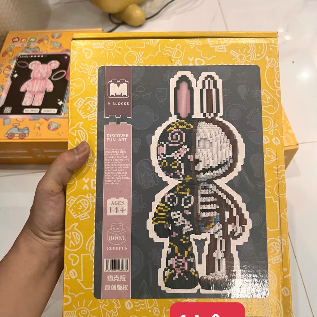 Dọn kho e thanh lý nốt, e còn tầm hơn 100 bộ tất cả các mã lego gấu Bearbrick toàn size to 46-55cm  - Ảnh 3