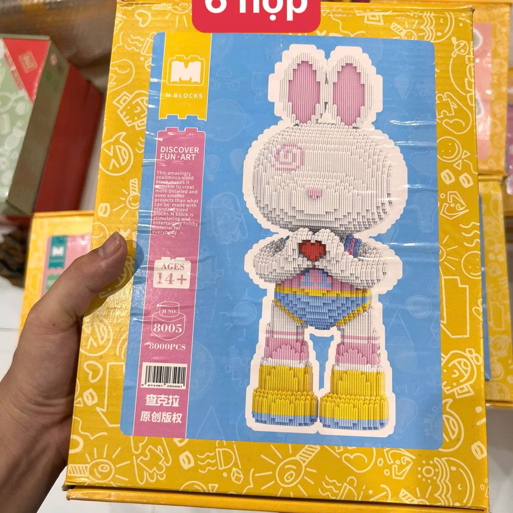 Dọn kho e thanh lý nốt, e còn tầm hơn 100 bộ tất cả các mã lego gấu Bearbrick toàn size to 46-55cm  - Ảnh 6