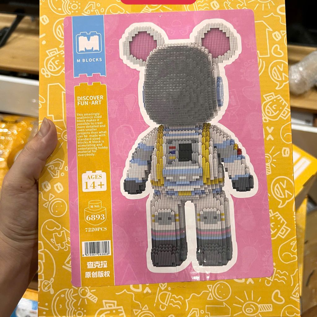 Dọn kho e thanh lý nốt, e còn tầm hơn 100 bộ tất cả các mã lego gấu Bearbrick toàn size to 46-55cm  - Ảnh 9