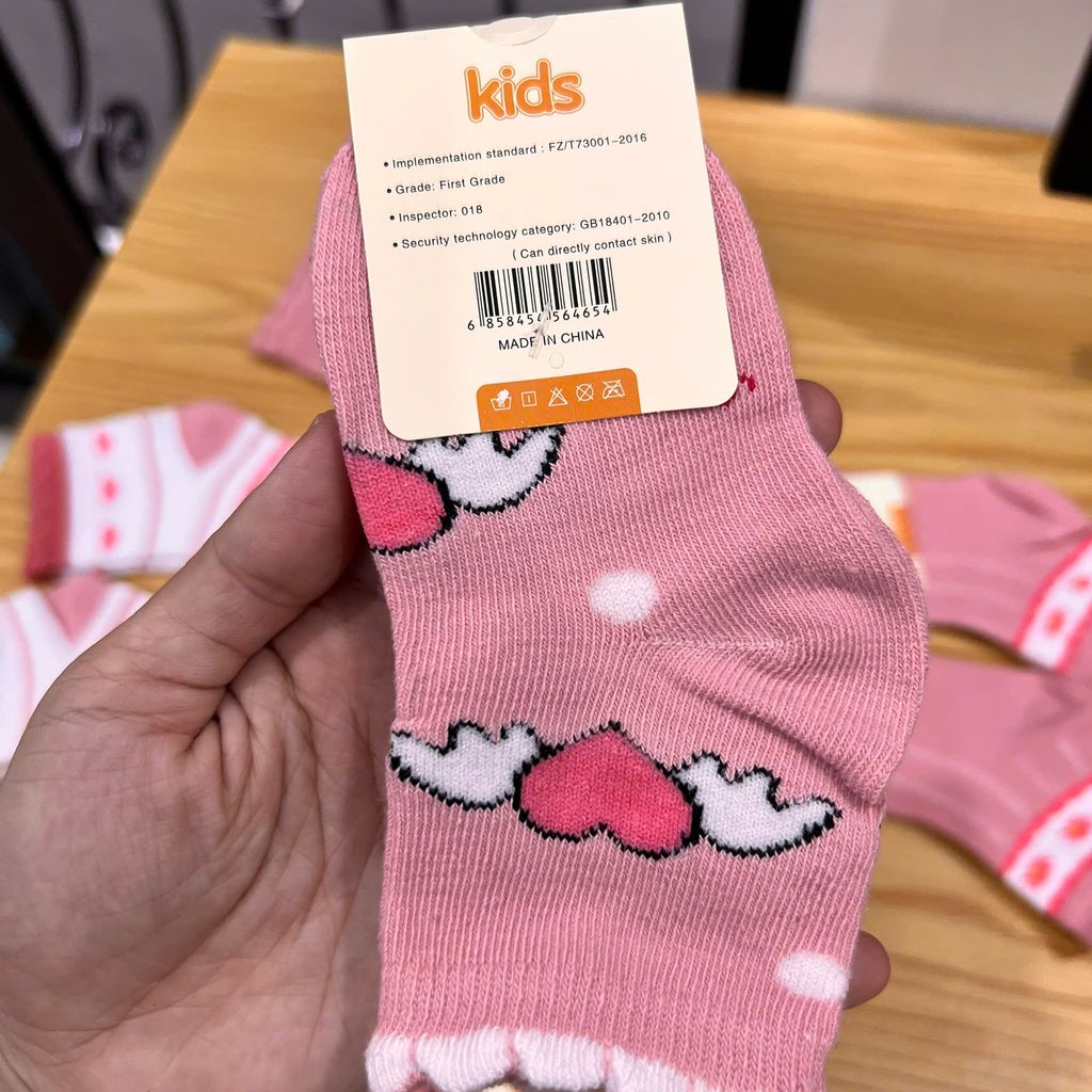 set tất bé gái màu hồng 1-3t - Ảnh 8