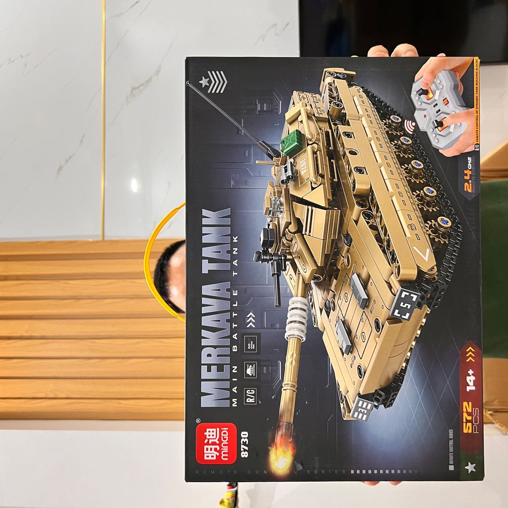 Lắp ghép xe tăng có điều khiển - Ảnh 2