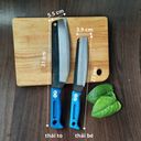 Dao thái nhỏ cắt thịt, thái hoa quả  cán nhựa Đa Sỹ - Ảnh 8