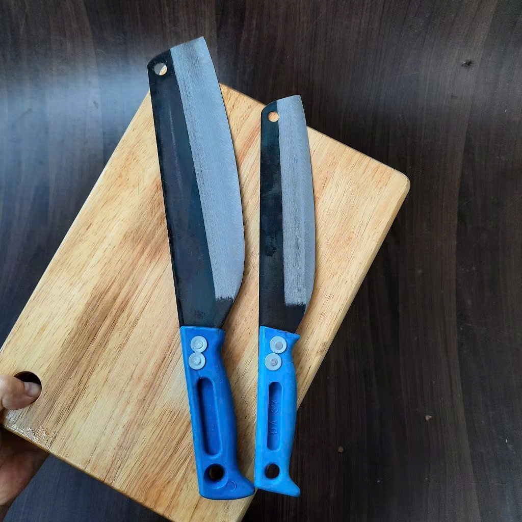 Dao thái nhỏ cắt thịt, thái hoa quả  cán nhựa Đa Sỹ - Ảnh 5