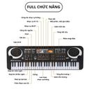 Đàn Piano Cho Bé 61 Phím Kèm Micro, Kết Nối Điện Thoại Và Loa - Đàn Organ Sạc Điện Cho Bé Học Nhạc - Ảnh 7