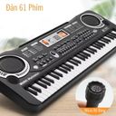 Đàn Piano Cho Bé 61 Phím Kèm Micro, Kết Nối Điện Thoại Và Loa - Đàn Organ Sạc Điện Cho Bé Học Nhạc - Ảnh 8