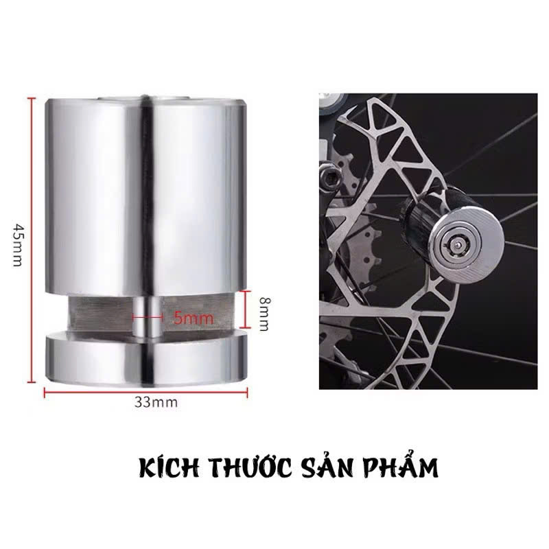 Khóa phanh đĩa xe máy chống trộm - Ảnh 2