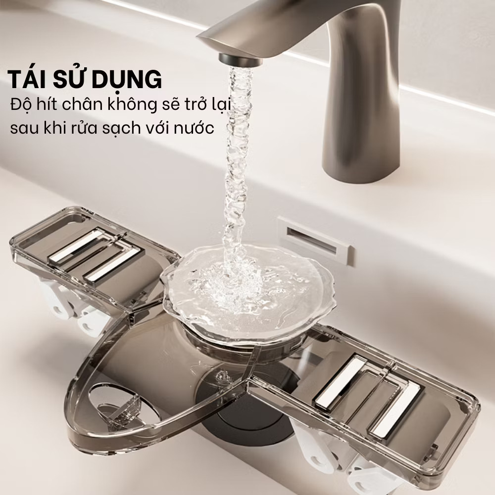 Móc Treo Chổi Kẹp Treo Cây Lau Nhà Hút Chân Không Siêu Chắc, Móc Treo Đồ Đa Năng Chịu Lực Tốt - Ảnh 3