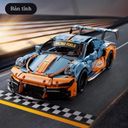 Đồ chơi mô hình lắp ráp siêu xe oto Thể Thao Pos 911 GT3 với 1388PCS Tỷ Lệ 1:14 dài 36cm - Ảnh 10