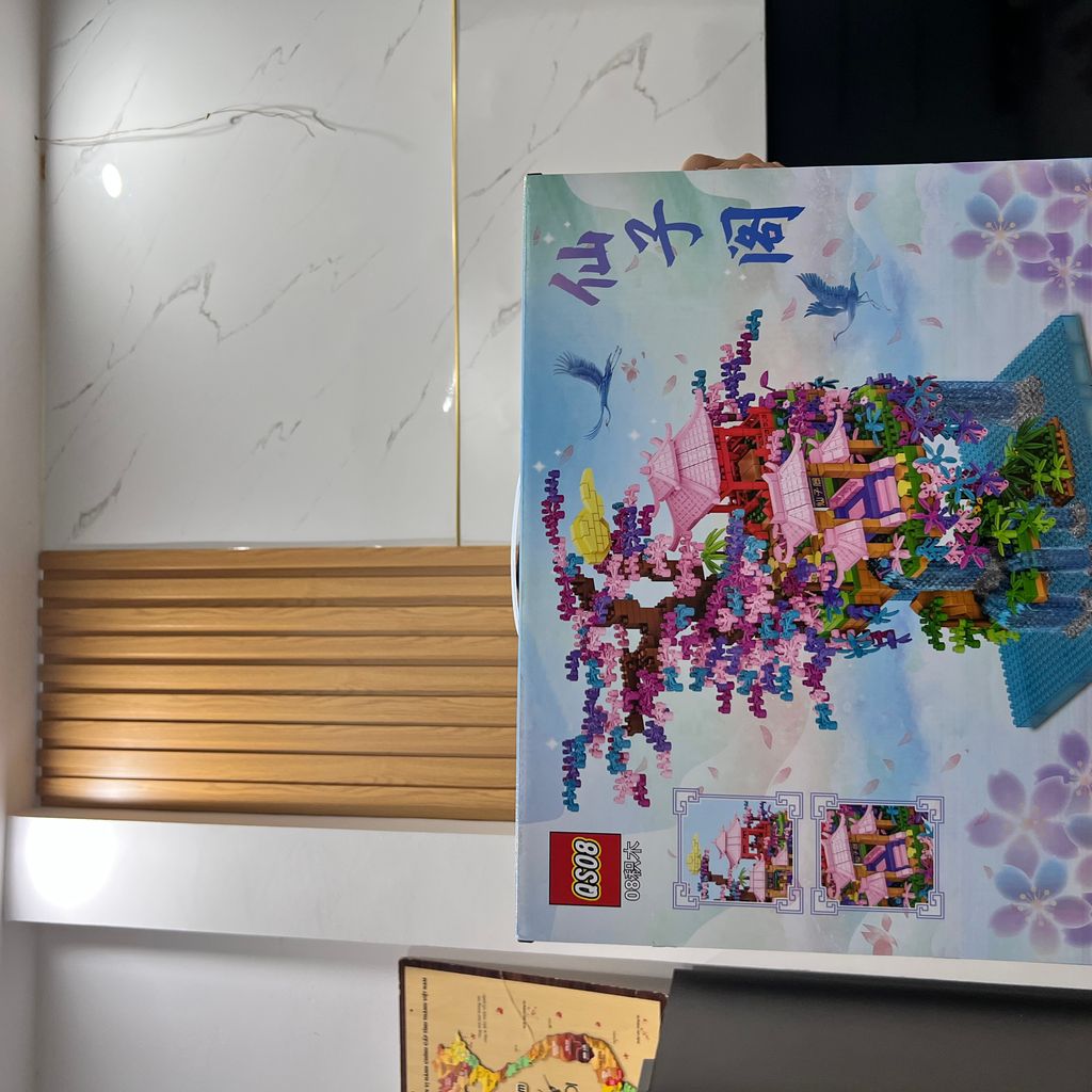 Lắp ghép hoa đào bon sai - Ảnh 2