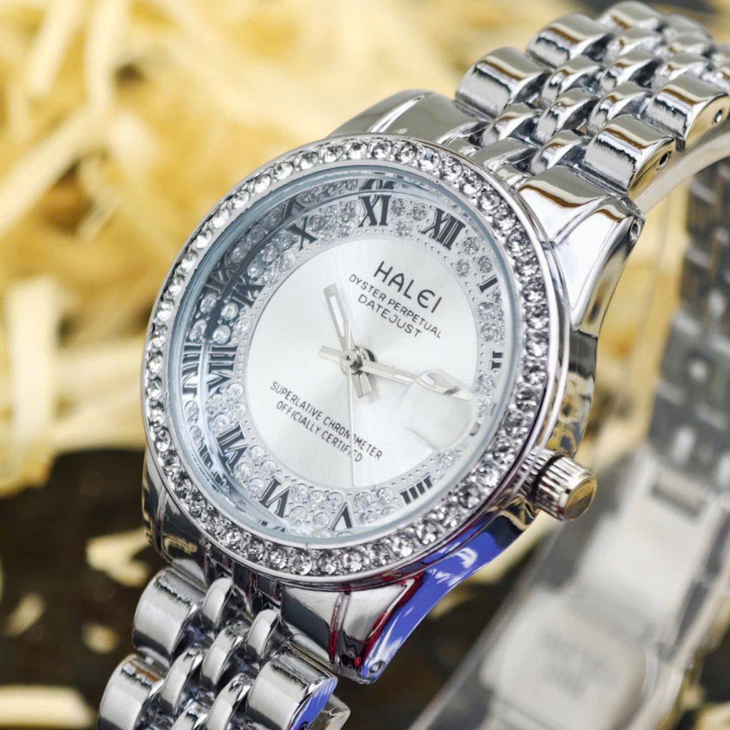 Đồng Hồ Nữ Halei Đính Đá  - Ảnh 4