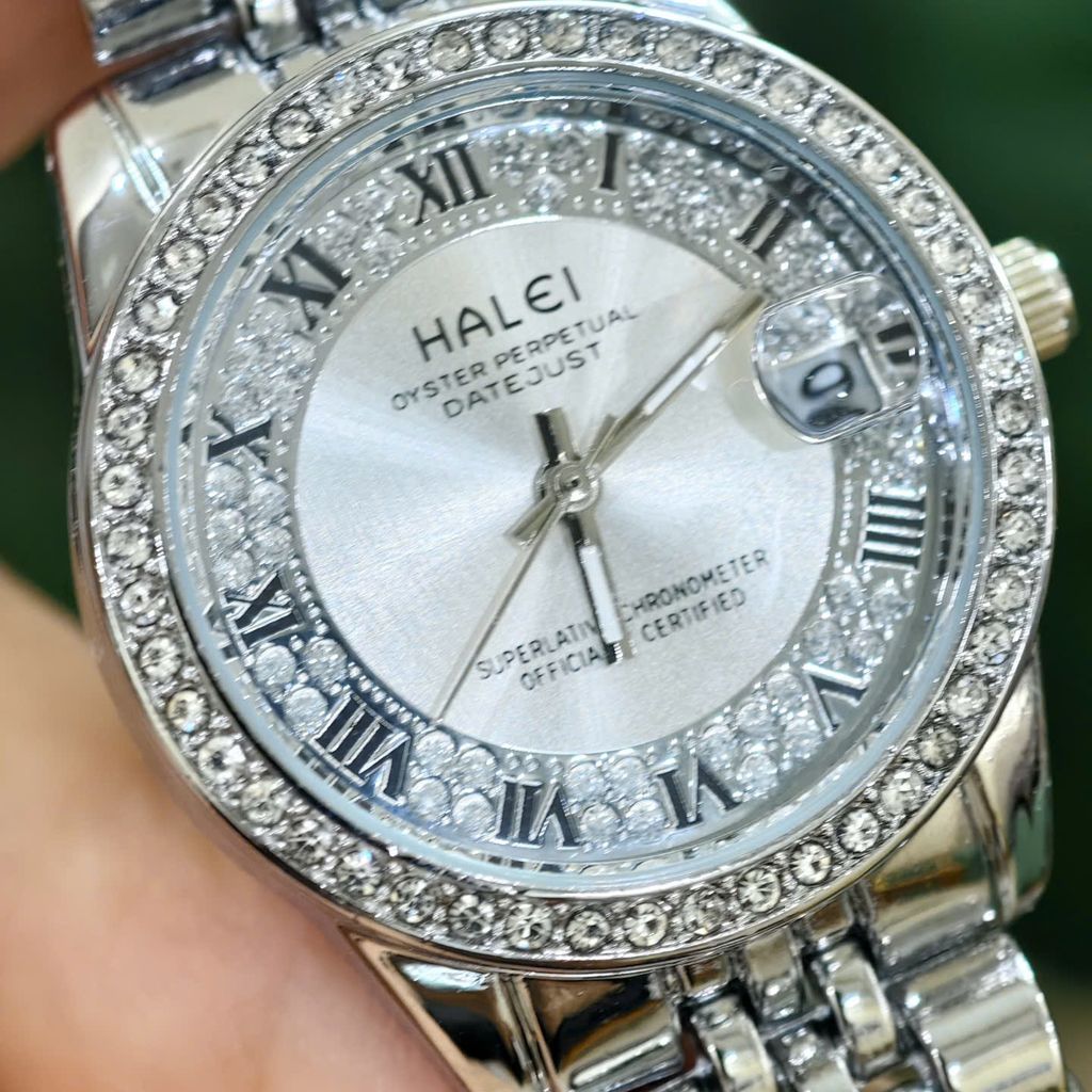 Đồng Hồ Nữ Halei Đính Đá  - Ảnh 7
