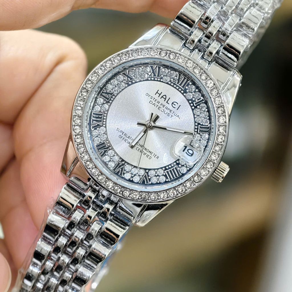 Đồng Hồ Nữ Halei Đính Đá  - Ảnh 6