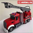 Xe cứu hỏa điều khiển phun nước 8 chức năng - pin sạc - Ảnh 9