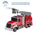 Xe cứu hỏa điều khiển phun nước 8 chức năng - pin sạc - Ảnh 8