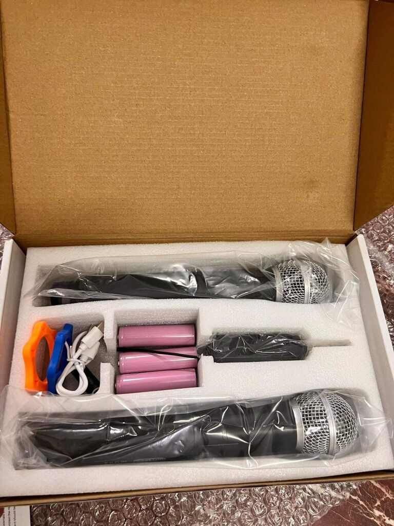 COMBO 2 Micro không dây pin sạc ONTEKCO phù hợp cho loa kéo và âm ly - Ảnh 2