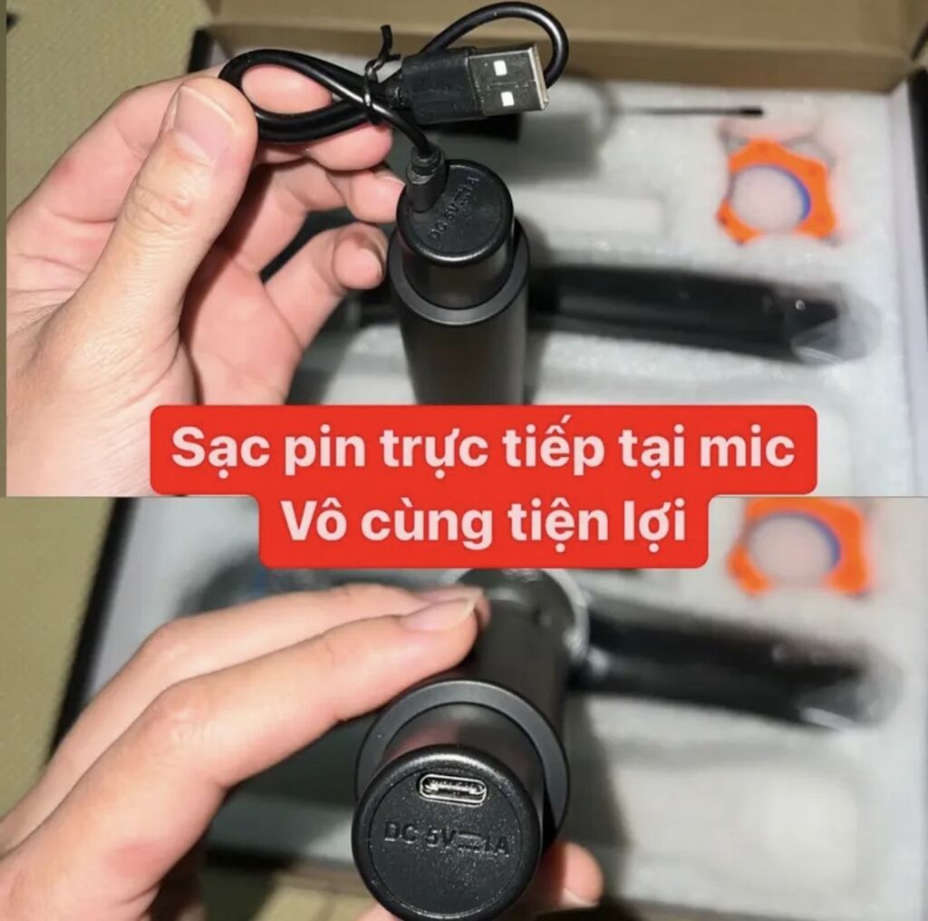 COMBO 2 Micro không dây pin sạc ONTEKCO phù hợp cho loa kéo và âm ly - Ảnh 5