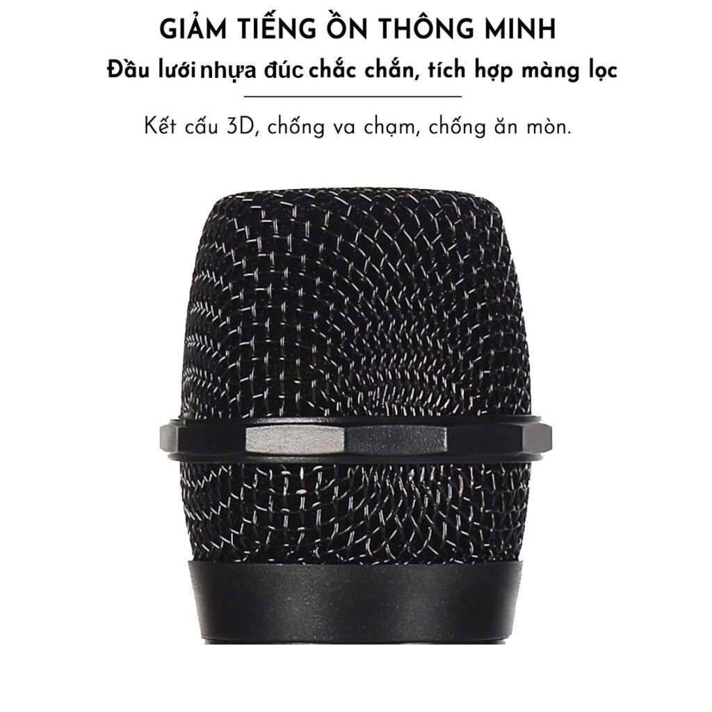 Micro đơn không dây hát karaoke chính hãng - Ảnh 4