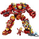 Lego Ironman Lắp Ráp Xếp Hình Mô Hình Robot Hulkbuster Iron Man Người Sắt MK44 568 chi tiết - Ảnh 10