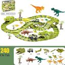 Bộ lắp ráp đường đua ô tô khủng long 240 chi tiết - Ảnh 8