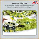 Bộ lắp ráp đường đua ô tô khủng long 240 chi tiết - Ảnh 9