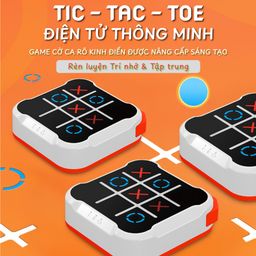 Cờ caro X O điện tử Tic Tac Toe Zupp Memo Gen 1 trò chơi trí tuệ rèn luyện trí…