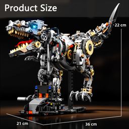 Đồ Chơi Lắp Ráp Khủng Long T-Rex MJI 13087 Có Đèn Và Motor – Mô Hình Khủng Lon…