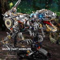 Đồ Chơi Lắp Ráp Khủng Long T-Rex MJI 13087 Có Đèn Và Motor – Mô Hình Khủng Lon…