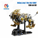 Mô hình động vận cơ khí Sư tử/Khủng long/Rùa biển/...có thể chuyển động, tích hợp đèn LED sinh động