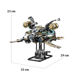 Đồ Chơi Lắp Ráp Rùa Biển Cơ Khí MJI 13097 – Mô Hình Mechanical Sea Turtle STEM…
