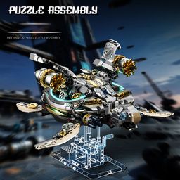 Đồ Chơi Lắp Ráp Rùa Biển Cơ Khí MJI 13097 – Mô Hình Mechanical Sea Turtle STEM…