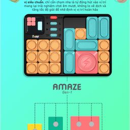 Máy chơi game mê cung dịch chuyển Zupp Amaze - Đồ chơi thông minh phát triển t…