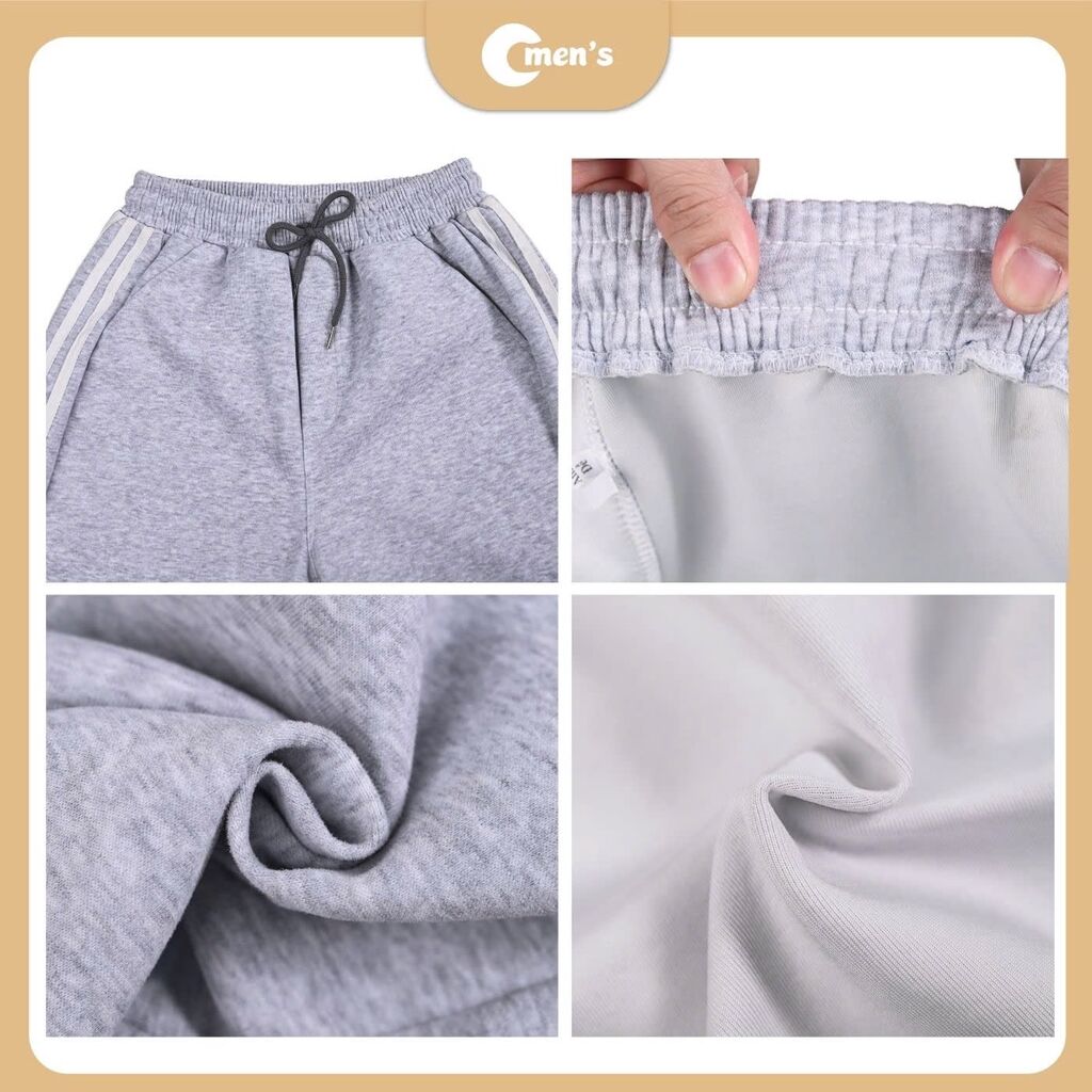 Quần nỉ 2 da chạy dây - Ảnh 4