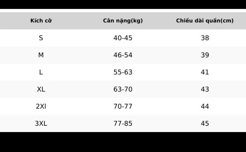 2 Quần short nam cao trên gối