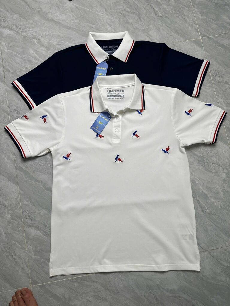 Áo poly gà thêu - Ảnh 3
