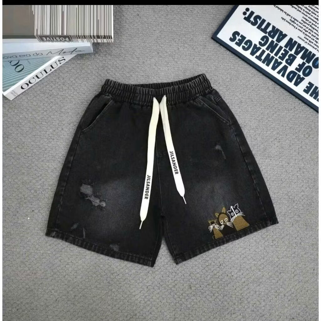 Quần bò jean thêu - Ảnh 2