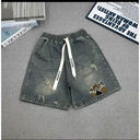 Quần bò jean thêu - Ảnh 6