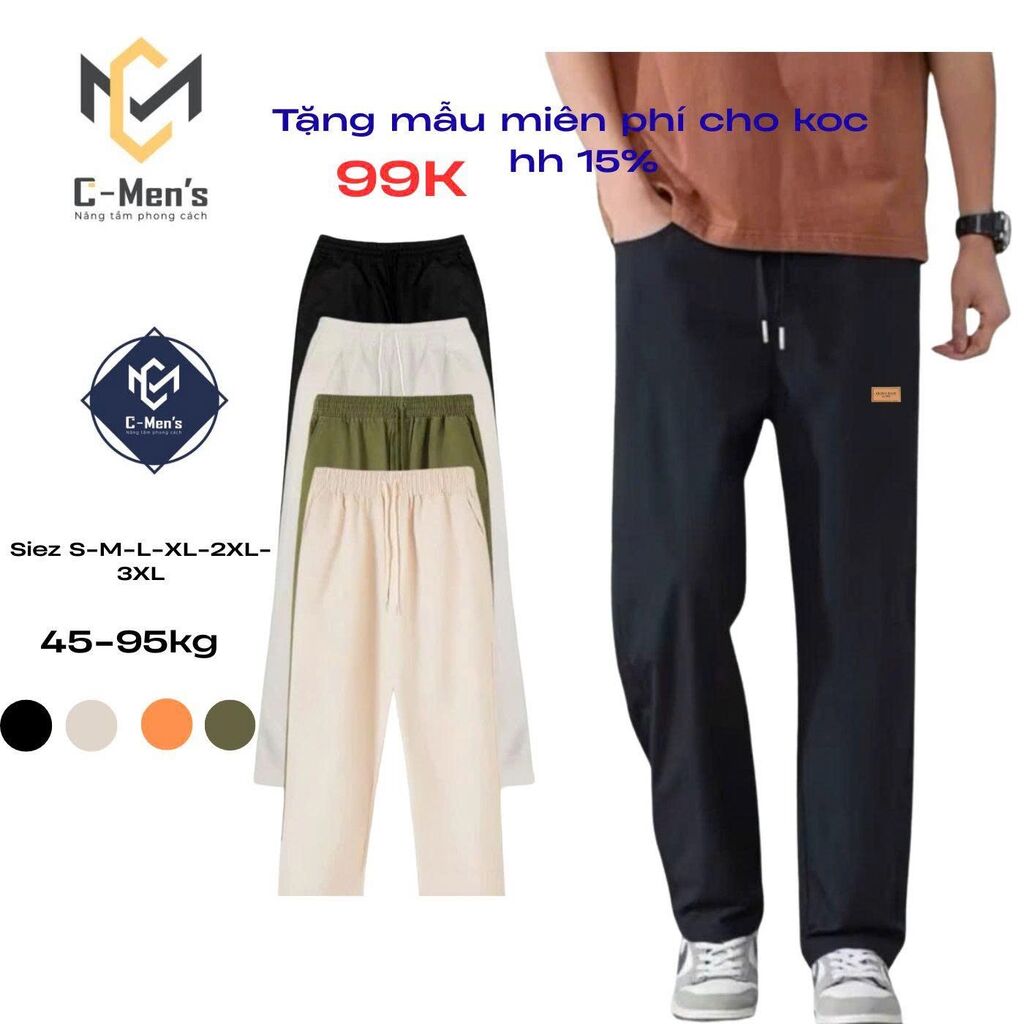 Quần xuông nam - Ảnh 3