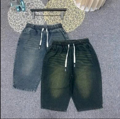 Quần ngố bò jean nữ - Ảnh 3